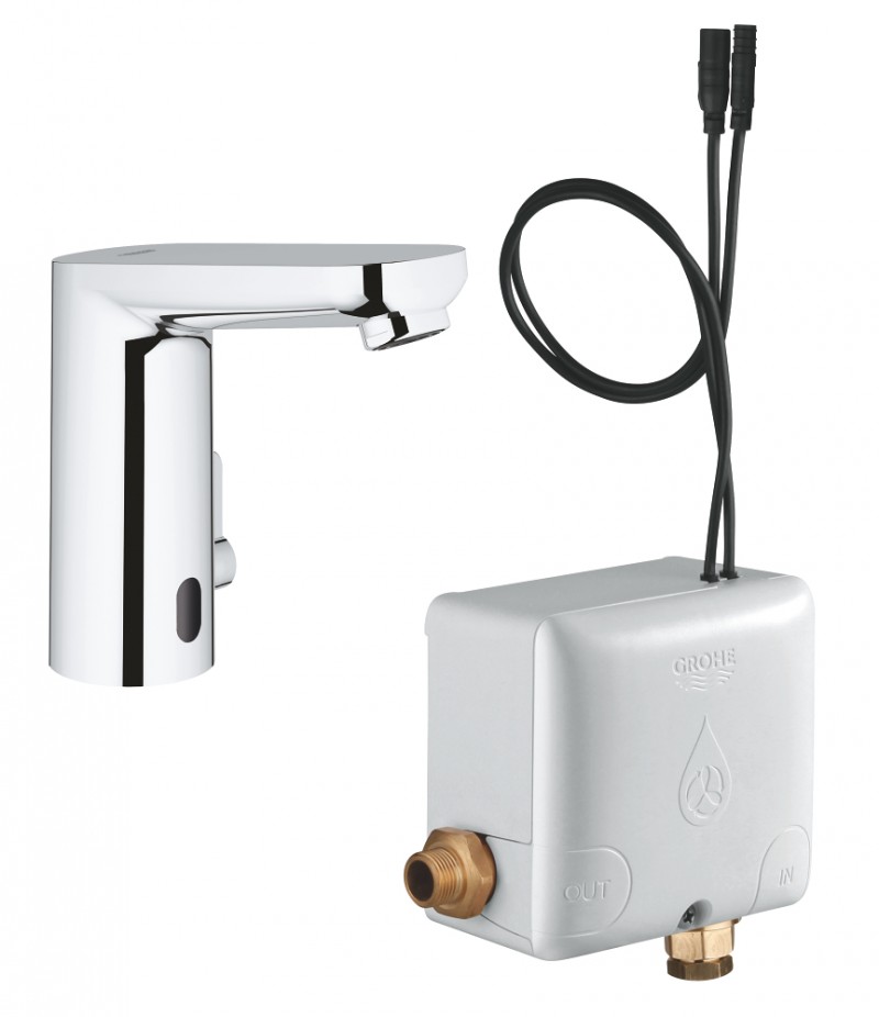 Grohe Eurosmart Cosmopolitan E elektroniczna bateria umywalkowa z generatorem powerbox chrom 36386001
