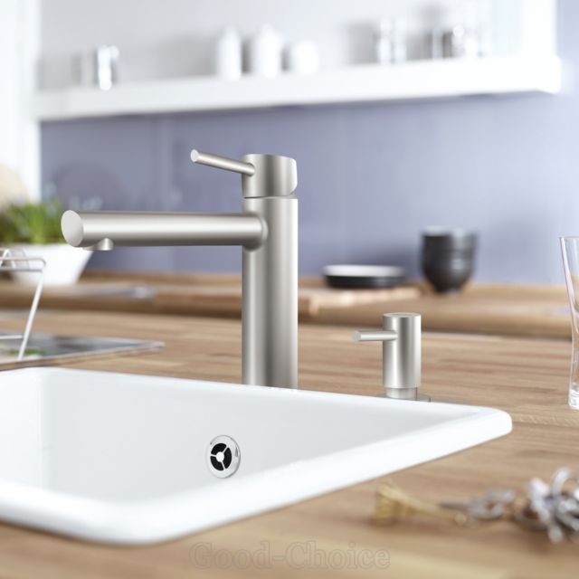 Grohe Cosmopolitan dozownik okrągły stal 40535DC0
