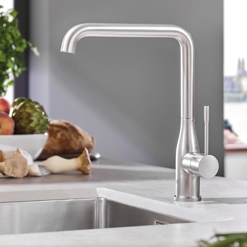 Grohe Essence bateria zlewozmywakowa stal 30269DC0