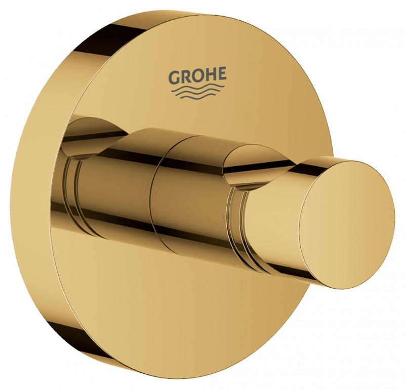 Grohe Essentials haczyk pojedyńczy złoty polerowany cool sunrise 40364GL1 - OD RĘKI !!!