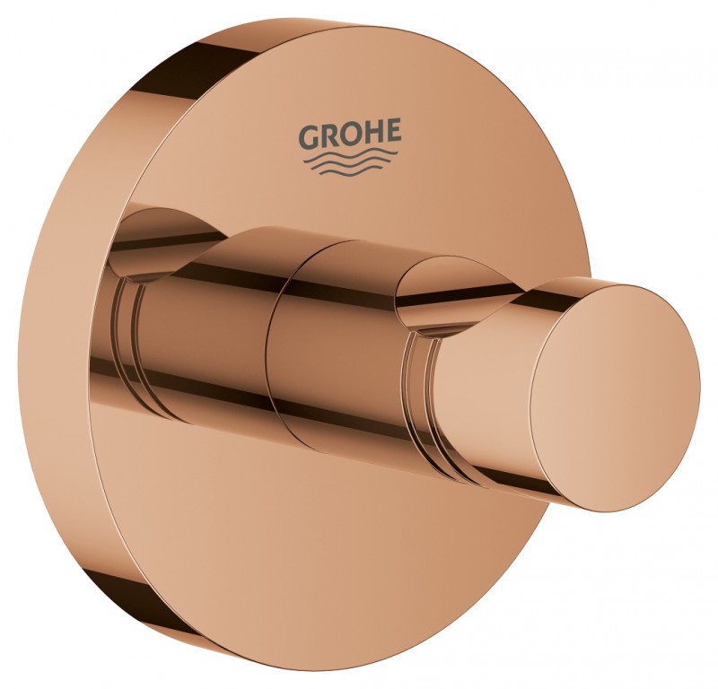 Grohe Essentials haczyk pojedyńczy złoto polerowane warm sunset 40364DA1 - OD RĘKI !!!