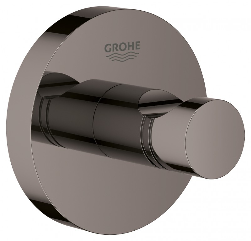 Grohe Essentials haczyk pojedyńczy grafit polerowany hard graphite 40364A01