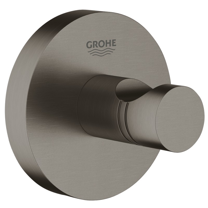 Grohe Essentials haczyk pojedyńczy grafit szczotkowany brushed hard graphite 40364AL1