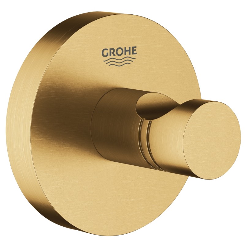 Grohe Essentials haczyk pojedyńczy złoty szczotkowany brushed cool sunrise 40364GN1 - OD RĘKI !!!
