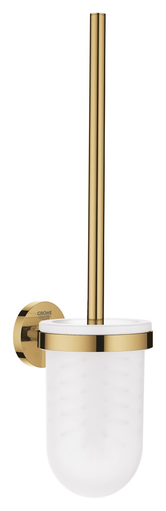 Grohe Essentials szczotka toaletowa kompletna szkło złoty polerowany cool sunrise 40374GL1 - OD RĘKI !!!