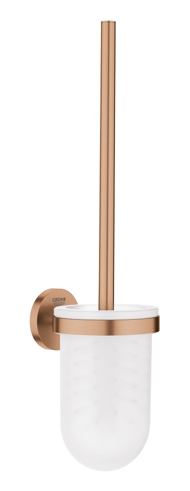 Grohe Essentials szczotka toaletowa kompletna szkło złoto szczotkowane brushed warm sunset 40374DL1