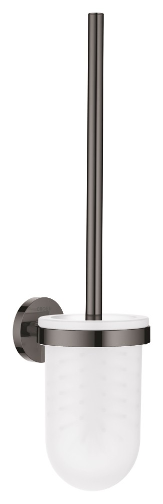 Grohe Essentials szczotka toaletowa kompletna szkło grafit polerowany hard graphite 40374A01