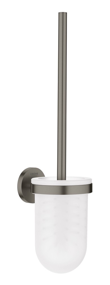 Grohe Essentials szczotka toaletowa kompletna szkło grafit szczotkowany brushed hard graphite 40374AL1