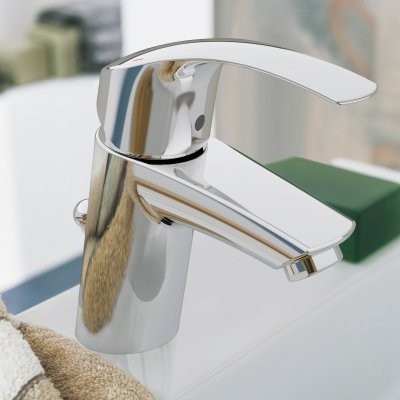 Grohe Eurosmart NEW bateria umywalkowa z korkiem chrom 33265002