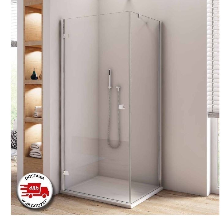 Sanswiss Annea ścianka boczna 120 cm srebrny połysk przeźroczysta ANT12005007