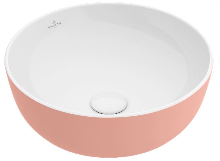 Villeroy&Boch Artis umywalka stojąca na blacie 43cm powder ceramicplus 417943BCT0