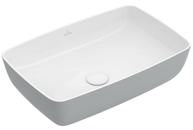 Villeroy&Boch Artis umywalka stojąca na blacie 58cm french linen ceramicplus 417258BCT7