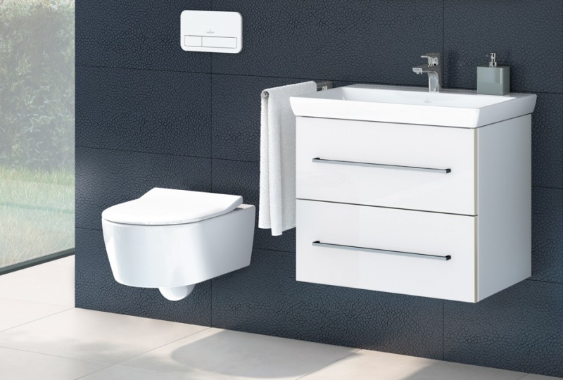 Villeroy&Boch Avento umywalka meblowa 80cm z przelewem biały weiss alpin ceramicplus 415680R1