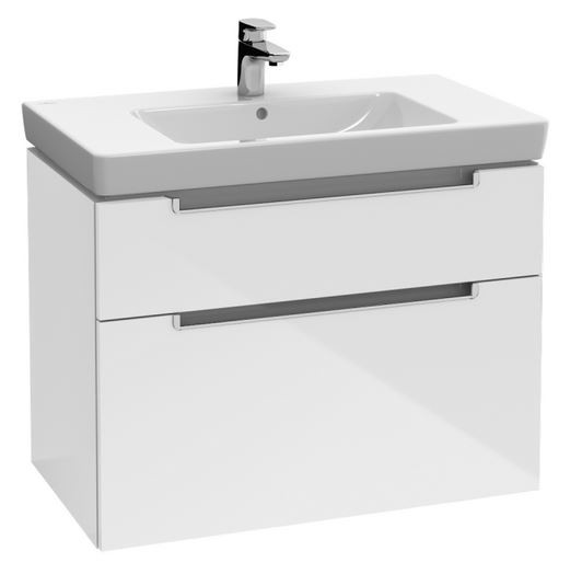 Villeroy&Boch Subway 2.0 szafka pod umywalkę 80 cm 78,7 x 59 cm Glossy White biały połysk A91400DH