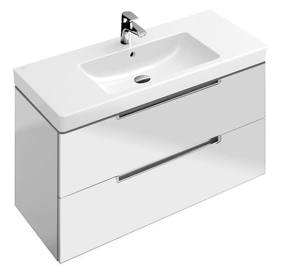 Villeroy&Boch Subway 2.0 szafka pod umywalkę 100 cm 98,7 x 42 cm Glossy White biały połysk A69000DH