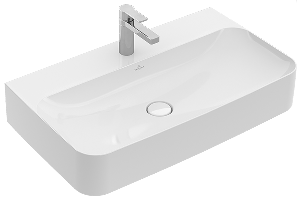 Villeroy&Boch Finion umywalka bez przelewu 80cm biały weiss alpin ceramicplus 416881R1