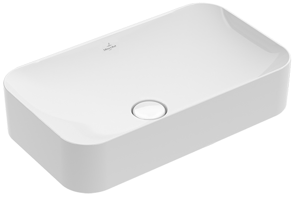 Villeroy&Boch Finion umywalka stawiana na blat bez przelewu 60cm biały weiss alpin ceramicplus 414361R1