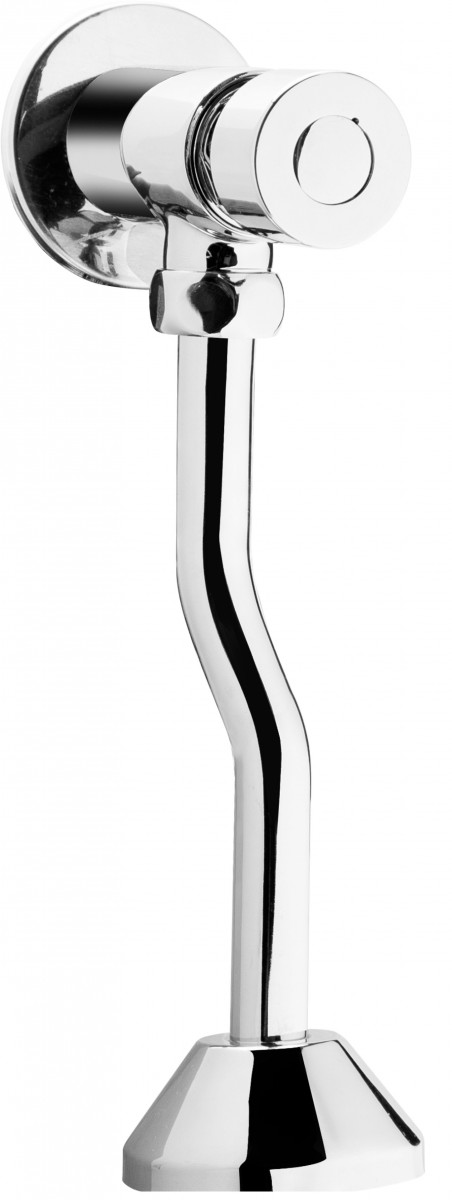 Deante Press bateria czasowa do pisuaru z dopływem z góry chrom BCH098L