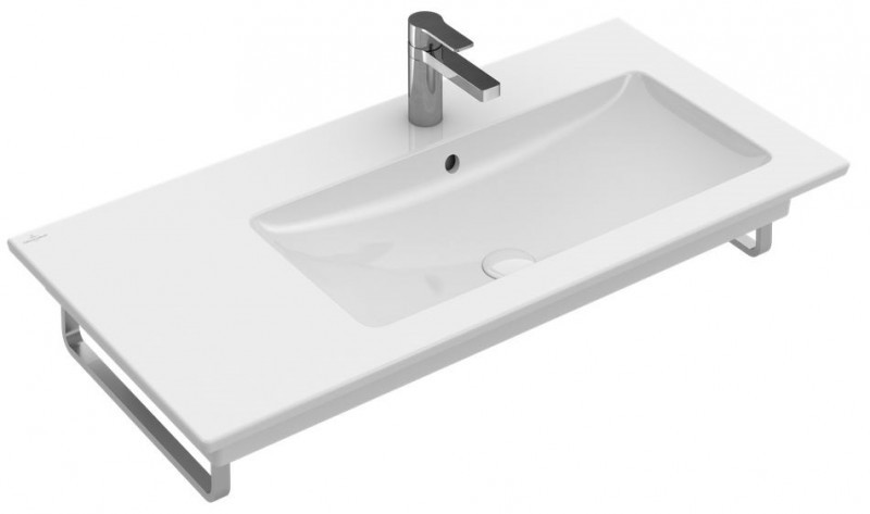 Villeroy&Boch Venticello umywalka z misą po prawej stronie 100cm z przelewem weiss alpin 4134R301