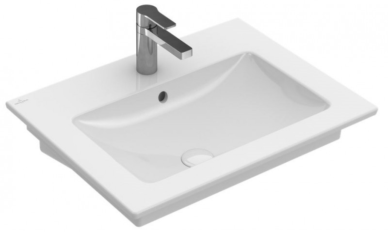 Villeroy&Boch Venticello umywalka szlifowana 60cm 60x50 z przelewem weiss alpin ceramicplus 4124G6R1