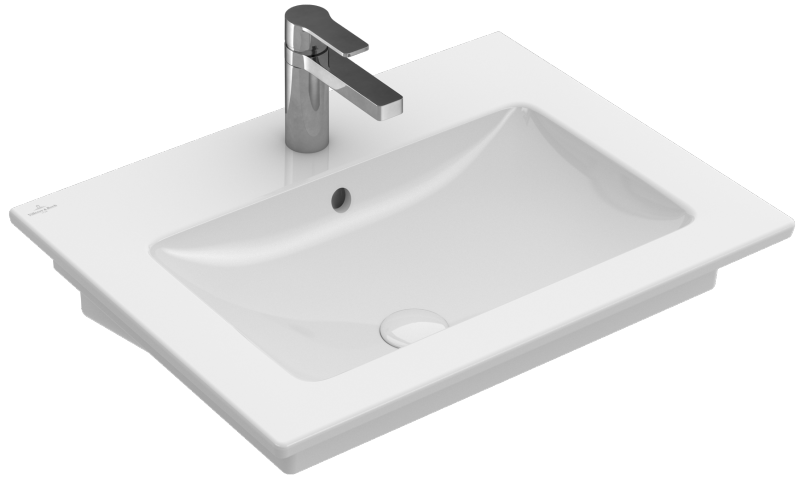 Villeroy&Boch Venticello umywalka 65cm 65x50 z przelewem weiss alpin 41246701