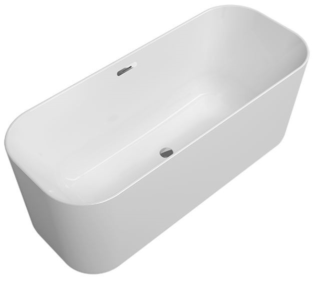 Villeroy&Boch Finion Duo wanna wolnostojąca owalna 170x70 biały weiss alpin chrom połysk UBQ177FIN7A100V401