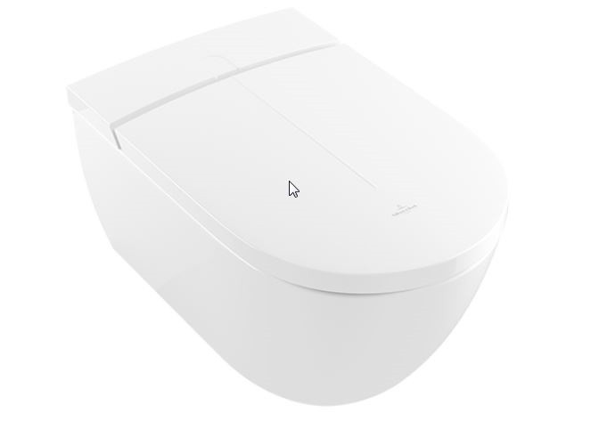 Villeroy&Boch ViClean-I DirectFlush muszla wisząca z funkcją bidetu biały weissalpin ceramicplus V0E100R1