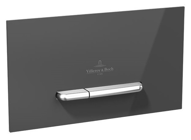 Villeroy&Boch ViConnect M300 przycisk do stelaża szkło szary połysk 922160RA