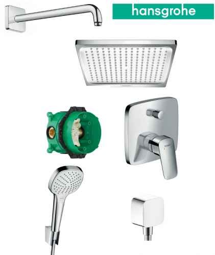 Hangrohe Logis 6w1 zestaw podtynkowy z deszczownicą 52056484