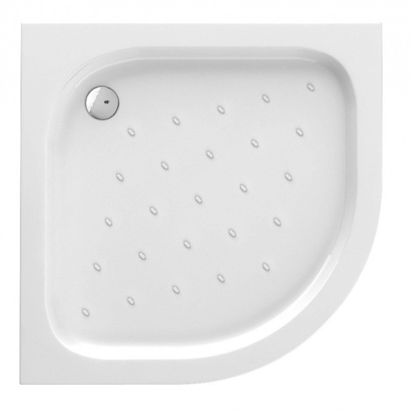 Deante Standard New brodzik półokrągły 80x80 akryl biały KTA054B