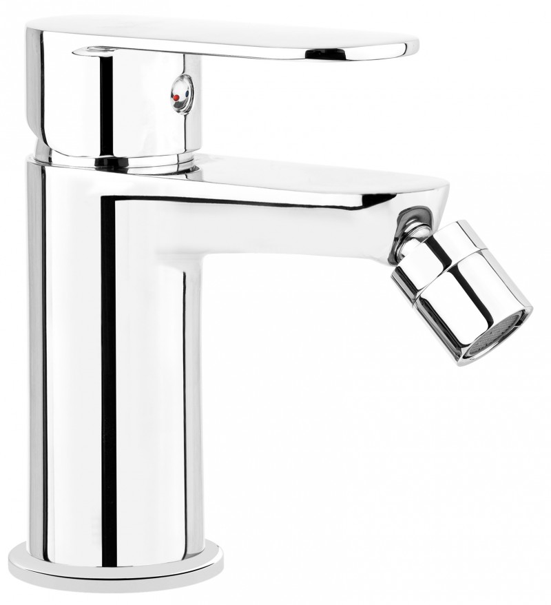 Deante Alpinia bateria bidetowa z korkiem chrom połysk BGA031M