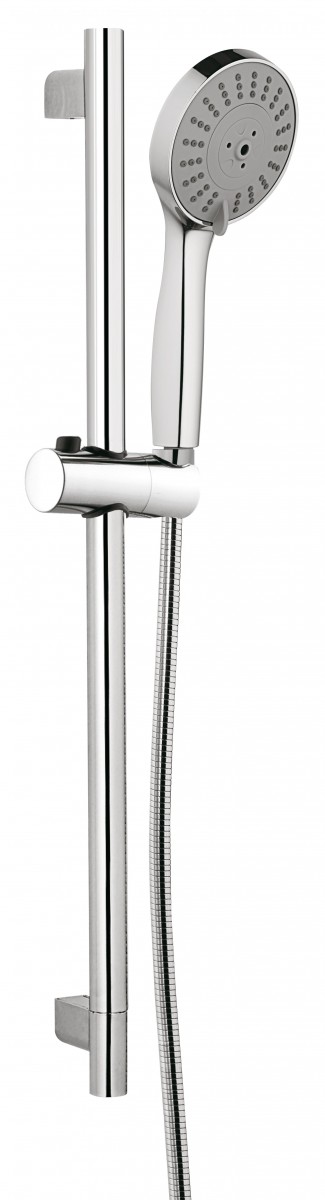 Deante Floks zestaw prysznicowy z drązkiem 65,5 cm chrom NGF051K