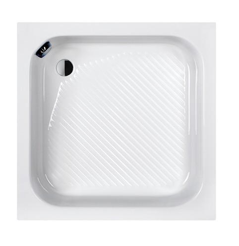Sanplast Classic Bbs/CL brodzik kwadratowy głęboki 90x90 akryl biały 615010023001000