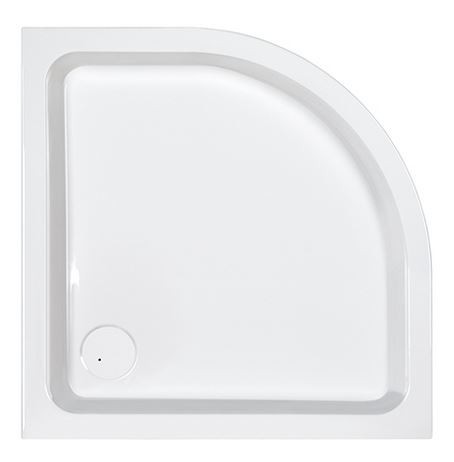 Sanplast Free Line BP/FREE brodzik półokrągły 80x80x15 akryl biały 615040222001000