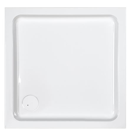 Sanplast Free Line B/FREE brodzik kwadratowy 100x100x9 akryl biały 615040004101000