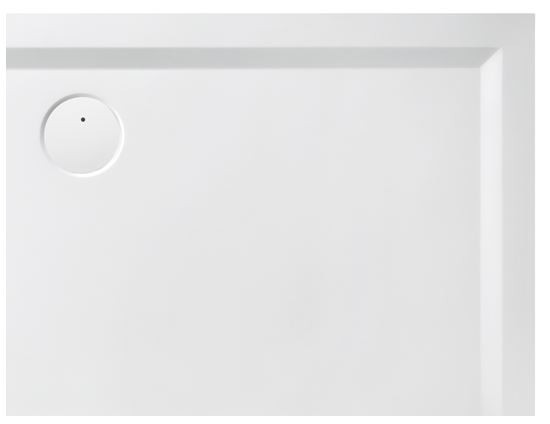 Sanplast Space Mineral BM/SPACE brodzik prostokątny płaski 80x140 biały 645290037001000