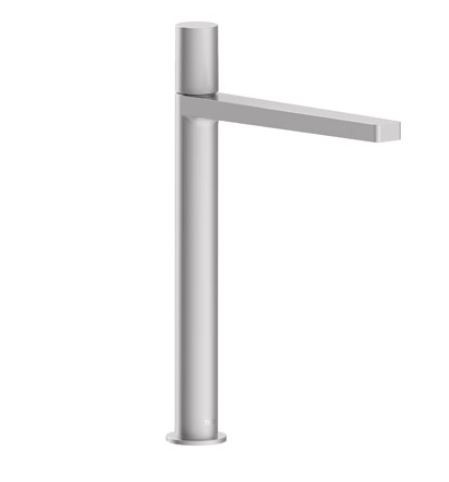 Tres Exclusive Project-Tres bateria umywalkowa wysoka XL stal szczotkowana 211.803.02.AC