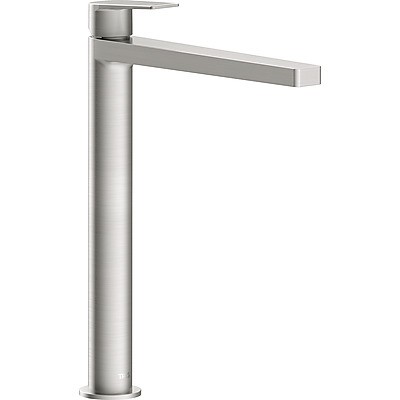 Tres Exclusive Project-Tres bateria umywalkowa wysoka XL stal szczotkowana 211.803.01.AC