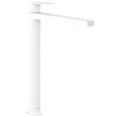 Tres Exclusive Project-Tres bateria umywalkowa wysoka XL biały mat 211.803.01.BM