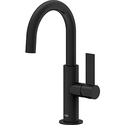 Tres Exclusive Project-Tres bateria umywalkowa czarny mat 211.904.01.NM