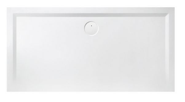 Sanplast Space Mineral BM/SPACE brodzik prostokątny płaski 100x150 biały 645290068001000