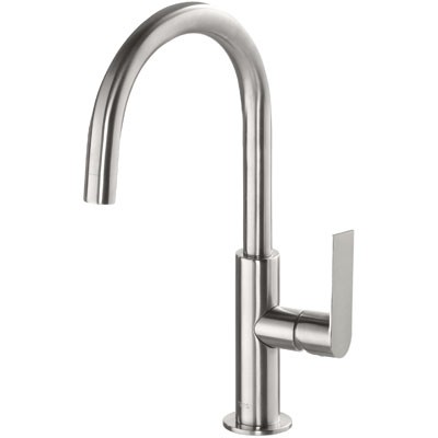 Tres Loft-Colors bateria umywalkowa wysoka stal nierdzewna 200.205.05.AC