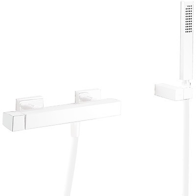 Tres Slim-Tres bateria natryskowa z zestawem biały matowy 202.167.01.BM