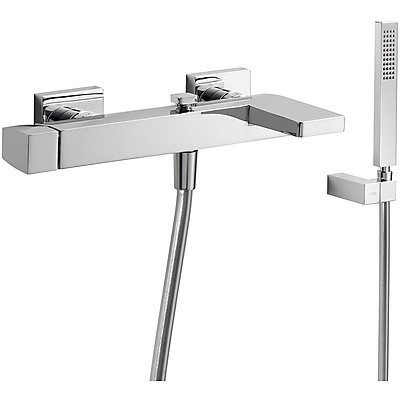 Tres Slim-Tres bateria wannowa z zestawem chrom 202.170.01