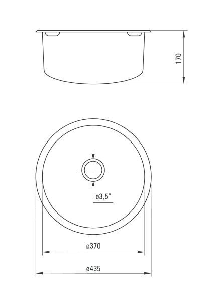 Deante Cornetto zlewozmywak 1 komora bez ociekacza stal satyna ZHC0803