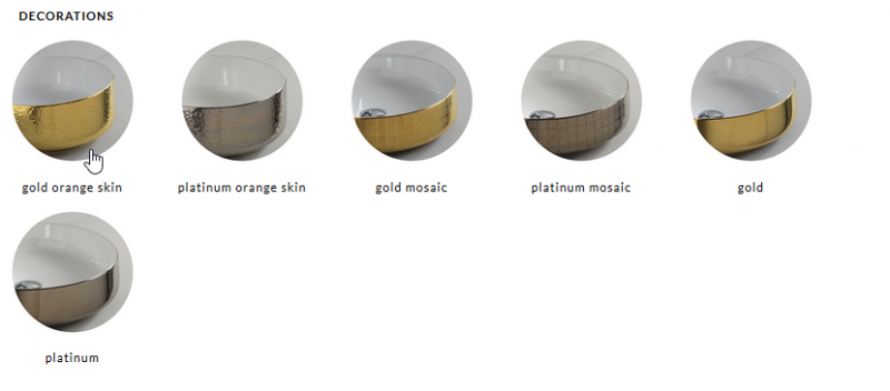 Artceram Cognac umywalka stawiana na blat 55x35 cm biały COL003