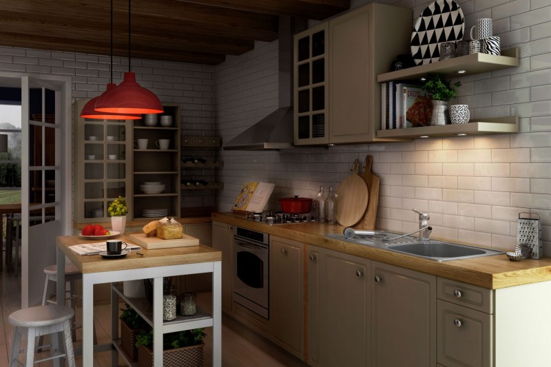 Deante Narcyz bateria zlewozmywakowa z wyciąganą wylewką chrom połysk BDN071M