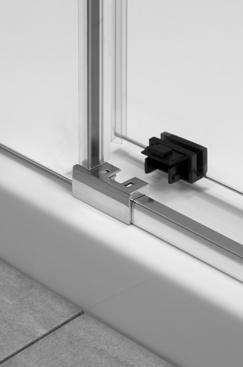 Radaway Espera DWJ drzwi przesuwne 160 cm lewe chrom przeźroczyste Easy Clean 380116-01L