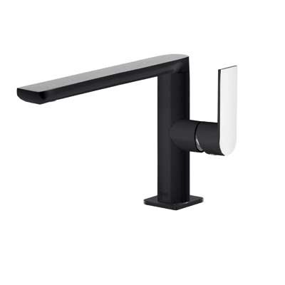 Tres Loft-Colors bateria umywalkowa czarny i chrom 200.205.01.NE