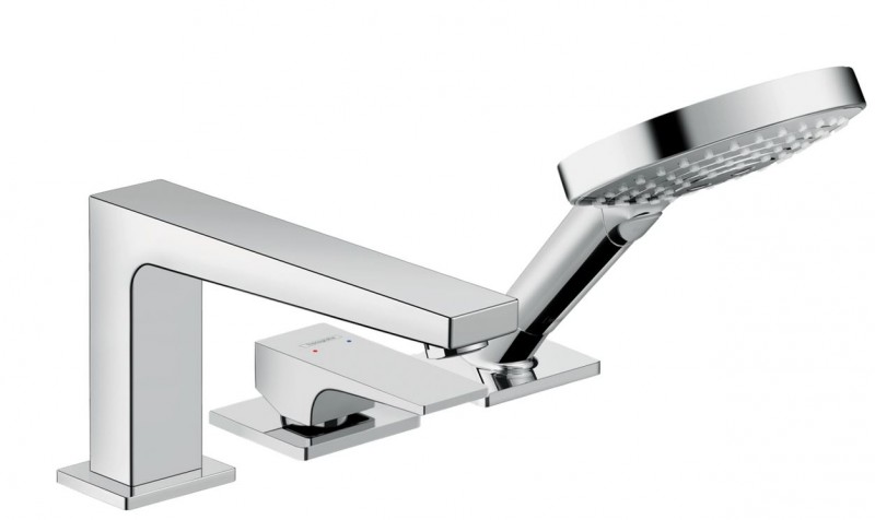 Hansgrohe Metropol bateria 3-otworowa na brzeg wanny chrom 32550000